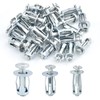 Elesunory 30 Pcs M4, M5, M6 Jack Nuts - Insert,