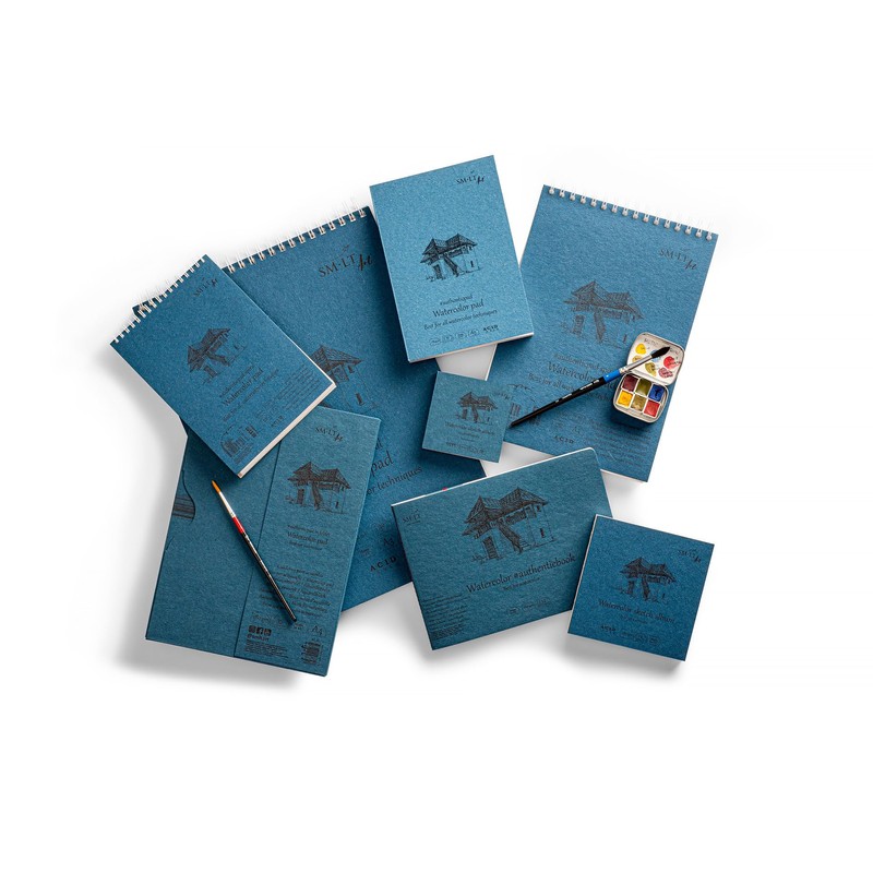 SM-LT FB-24(280) Drawing Book, Fine Grain Watercolour, 14 x 14