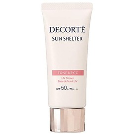 Kose Cosmetics Decorte COSME DECORTE Sun Shelter, Tone Up CC SPF 50+/PA+++++, 1.2 oz (35 g), 01 Light Beige (Stock)