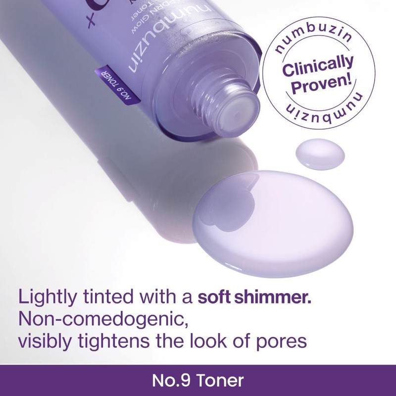 numbuzin No.9 NAD+ PDRN Glow Boosting Toner 150ml - numbuzin