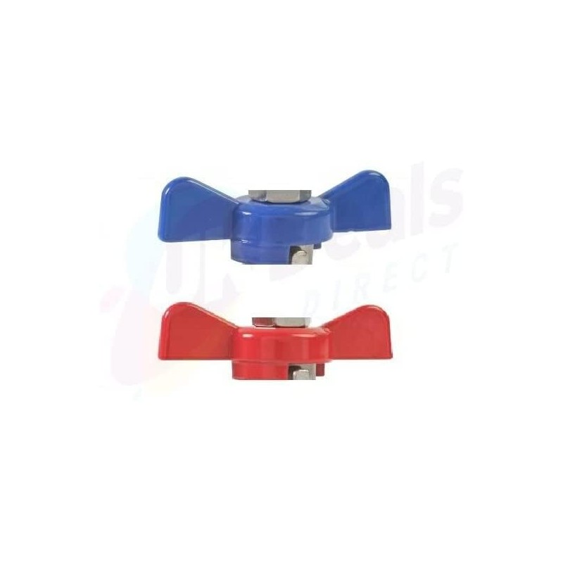 UKDD® 22mm Heavy Duty Full BORE Butterfly Ball Valve Thumb