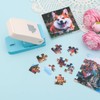 OTCRAFT Puzzle Maker Machine Cutter,Blue Jigsaw Puzzle Making Machine with