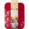 Mrs. Anderson's Baking Silicone 12-Cup Muffin Pan Baking Mold, BPA
