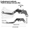 for Suzuki GSX-8R Motorcycle Clutch Lever Folding Extendable Adjustable Clutch