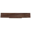 Musiclily 60mm (2-23/64 inch) String Spacing Rosewood Classical Guitar Bridge