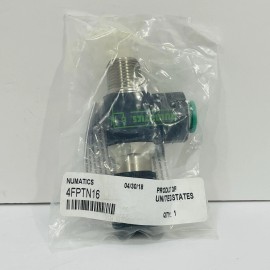 Numatics 4FPTN16 1/2” Inlet Flow Control Valve 1/2” Tube OD ~NEW~