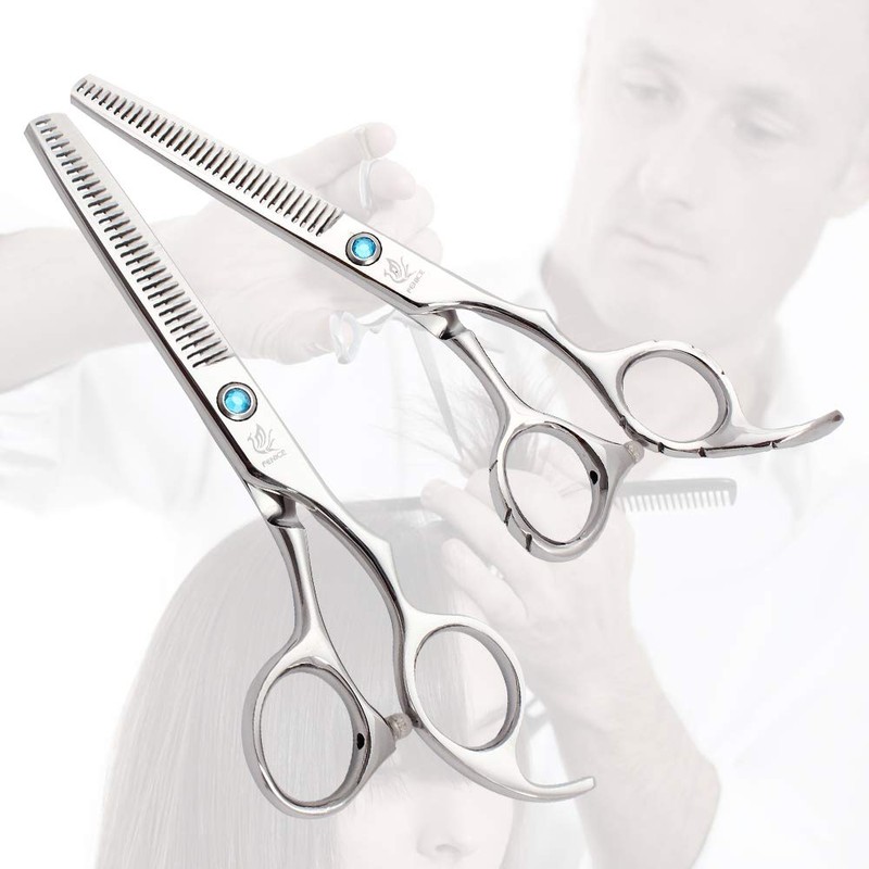 FENICE PEAK 6.0" Professional Hairdressing Scissors Cutting Thinning Hair Shears