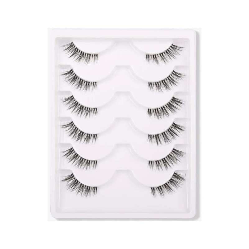 Lavi Lashes 6 Lash Pairs Cat Eye Strip Natural False