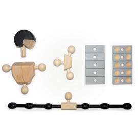 rewoodo Helden Wooden Heroine Rhea Expansion Set Wooden Toy from 3 Years Made in Germany