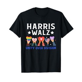 HARRIS Walz 2024 UNITY OVER DIVISION Harris Walz 2024 T-Shirt