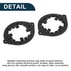 TUCKBOLD 2 x Black Waterproof Speaker Spacer Midrange Speaker Adapter