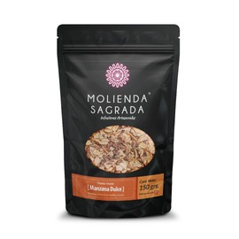 Molienda Sagrada, Tisana Manzana Dulce, Infusión Frutal de Manzana, Canela y Vainilla Mexicana, 150 gramos