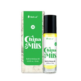 Well's Oil Roll-On Perfume Oil (China Mus) | Citrus & Musk Notes | Long-Lasting | Paraben-Free | 0.33 Fl Oz / 10 ml