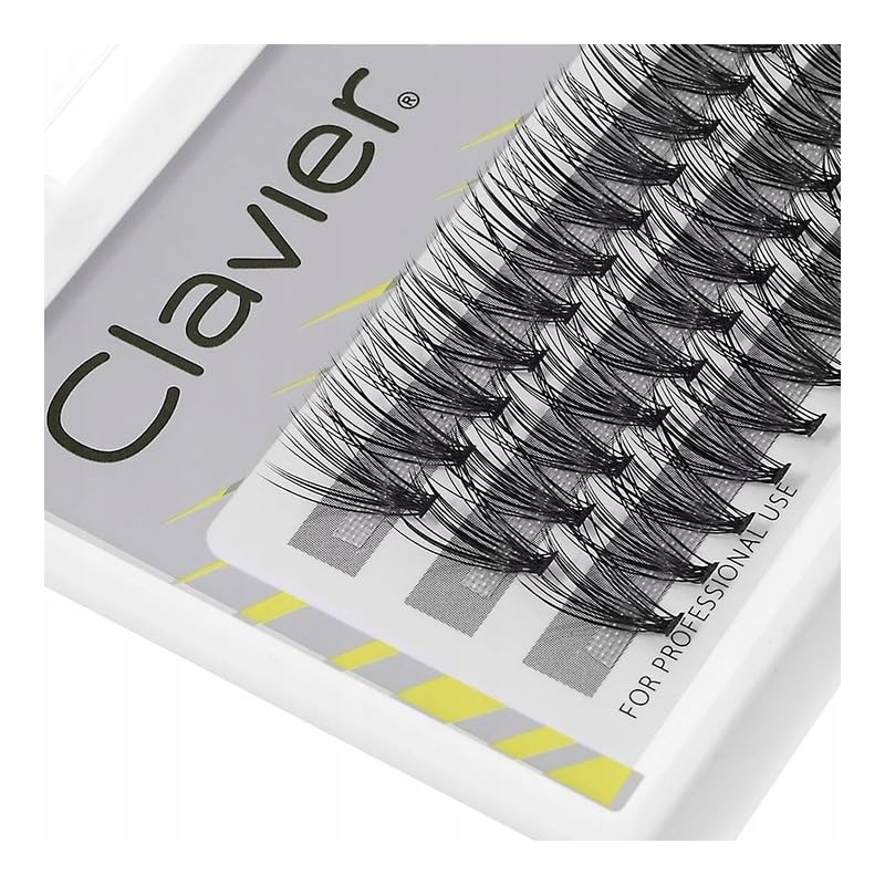 Clavier BeDu2o False Eyelashes in Tufts Double Volume Eyelashes in