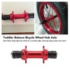 Toddler Balance Bicycle Wheel Hub Axle Aluminum Wheel Flexible Speed