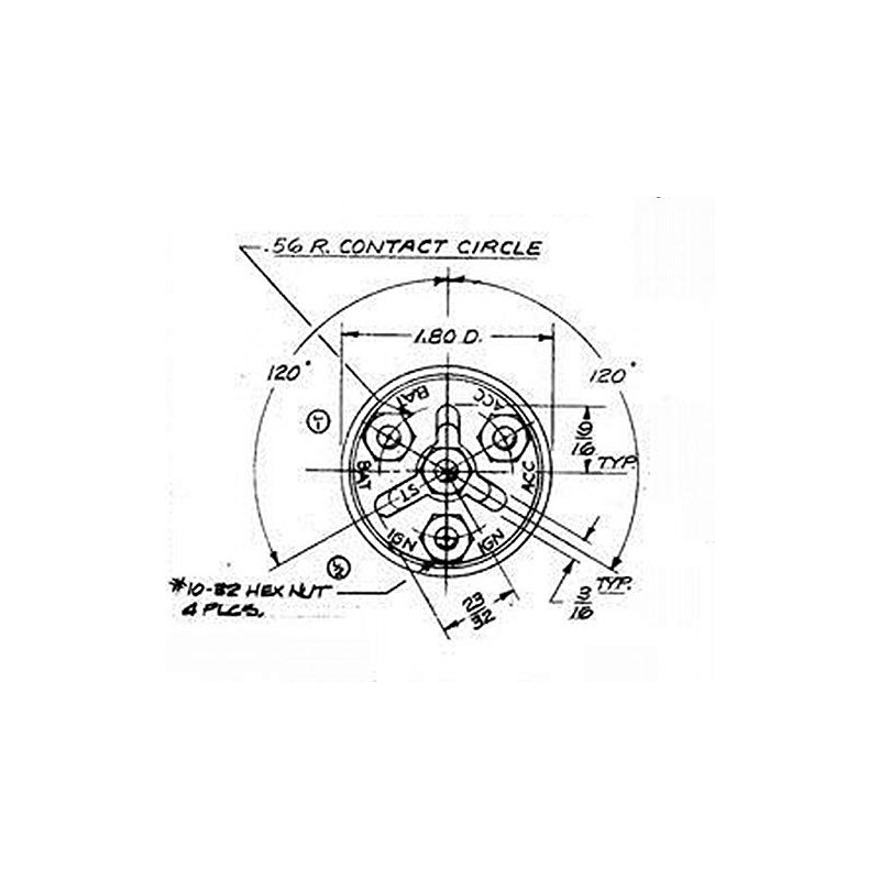 Pollak 31-180P Ignition Switch