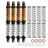 RXZIXYL 4-Pack Front Rear RC Shock Absorber 70mm 80mm 90mm