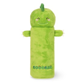 Legami - Super Soft Pencil Case, Dino Theme, Soft Pencil Case, Card with Colouring Pad Included, 100% Polyester, Super Soft Pencil Case