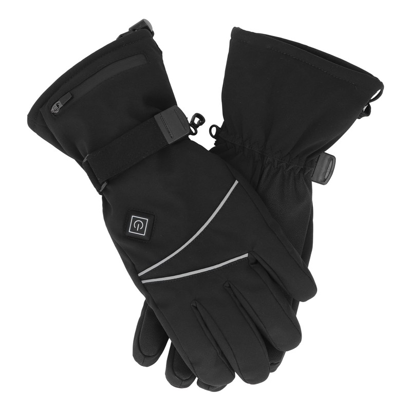 Heated Gloves Skiing Snowboarding Electric Battery Heated Gloves with 3