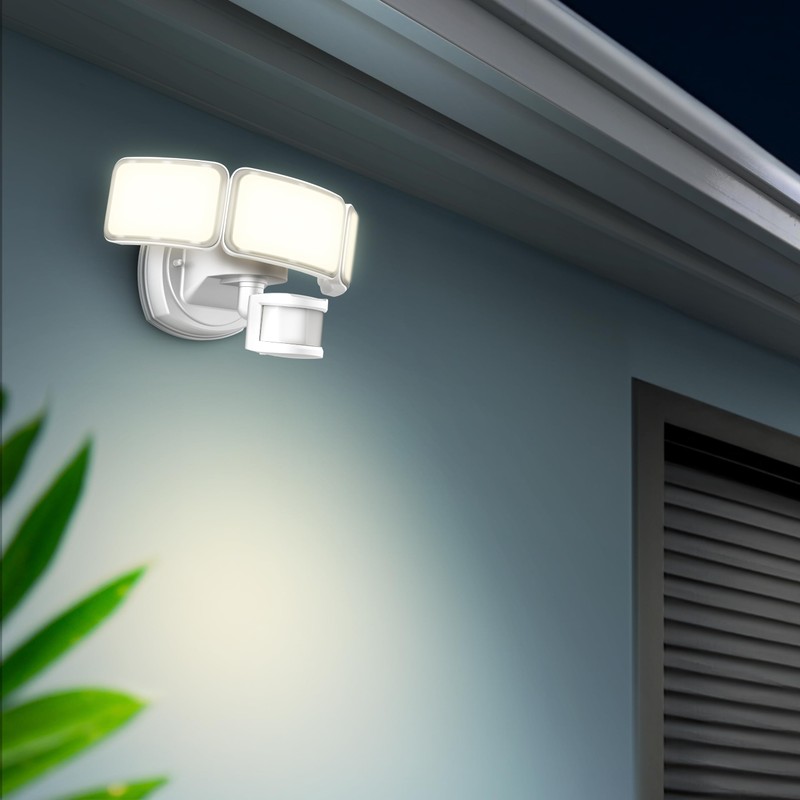 Feit Electric LED Security Light with Motion Sensor, Outdoor 46W