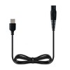 Marg USB Charger Cable for Hatteker-Cordless-Hair-Trimmer Pro Hair Clippers Beard