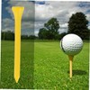WOONEKY 100pcs Golf Tees Wooden Yards for Tee Box Friction