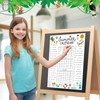 Feifeiya 4 Pcs Summer Calendar Poster June July August Planner