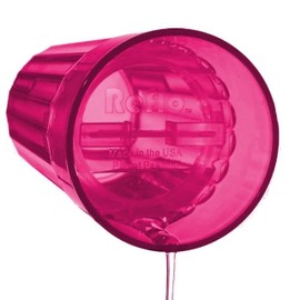 Reflo Smart Cup (Red 1-Pack) Open Training Cup, Toddler Cup, No Suction 6oz, 360 Control-Flow, USA MADE Premium High-Impact Plastic