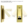 Modern Wall Mounted Bedside Adjustable Reading LED Light Sconce -