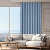 CUCRAF 100% Total Blackout Curtains 90 Length for Window Treatment,