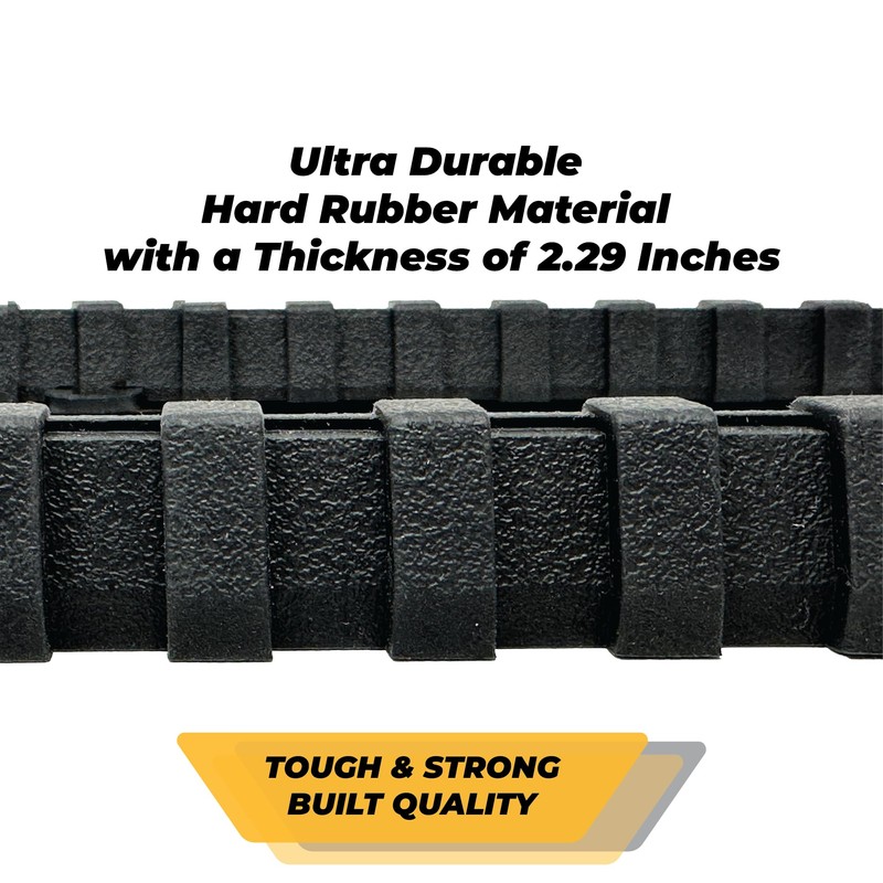 TrexNYC Bumper Protector, Front and Rear Bumper Guard (Front Bumper
