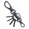 highstyle Tochigi Leather & Antique Black Carabiner & 4 Hooks