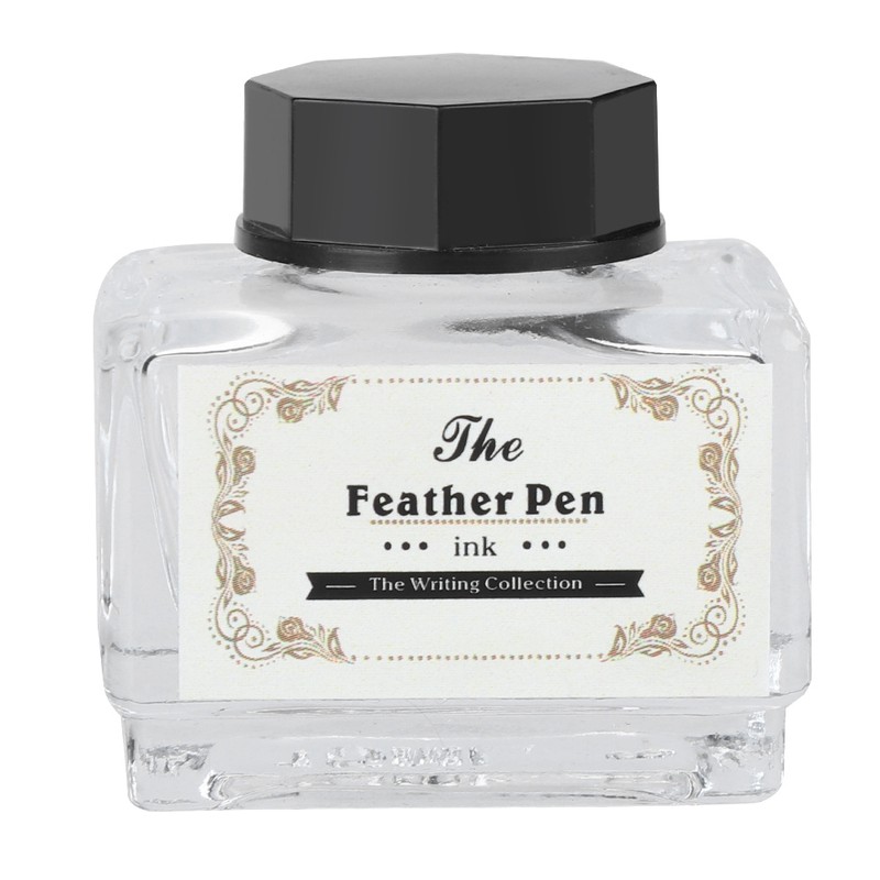 European Retro Quill Alloy Feather Writing with Pen Nibs Gift