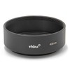 vhbw Metal Lens Hood 48 mm Black Style B Compatible