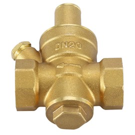 Water Pressure Reducer, 3/4 Inch DN20 Pressure Regulator, Water Pressure Reducer Valve, Adjustable Pressure Regulator for Water, Pressure Regulator, Water Pressure Regulator, Boiler (1.6 MPa)