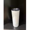 Kocdam 20oz Sublimation White Skinny Tumbler Stainless Steel Insulated Kocdam,