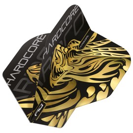 RED DRAGON Jonny Clayton Hardcore Dart Flight Pack 3 Sets per Pack (9 Dart Flights in Total)