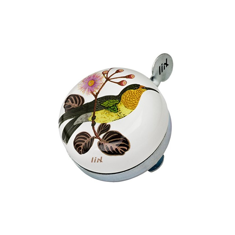 Liix Kids' Mini Ding Dong Jungle Cycling Bell, White, One