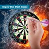 Deetenks 90PCS Dart Flights 30 Sets Durable Standard PET and