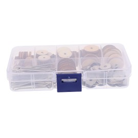 ARTIBETTER 1 Box of Doll Joints Wooden Dolls Accessories Teddy Bear Making Joints Connectors Cotter Pin for DIY Crafts Toys