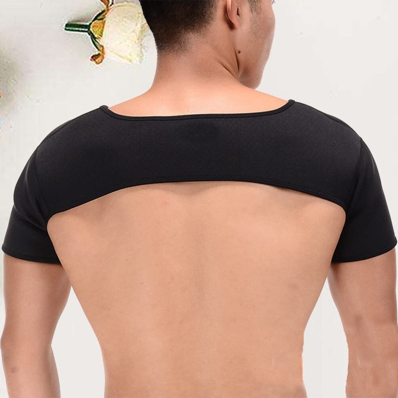 DIYEAH Sports Shoulder Pads Double Shoulder Protection Brace Support for