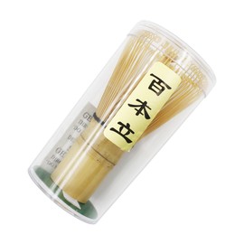 Ulablde Bambus-Teebesen, Chasen, für Matchapulver, für die japanische Teezeremonie, erhältlich mit 60-70/70-75/75-80 Besenborsten, Bambus, 75-80 prongs
