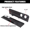 KUAFU Lower Door Panel Set 2-Speaker Door Panel Compatible with