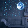 Glow in The Dark Stars, 435Pcs Ceiling and Moon Wall