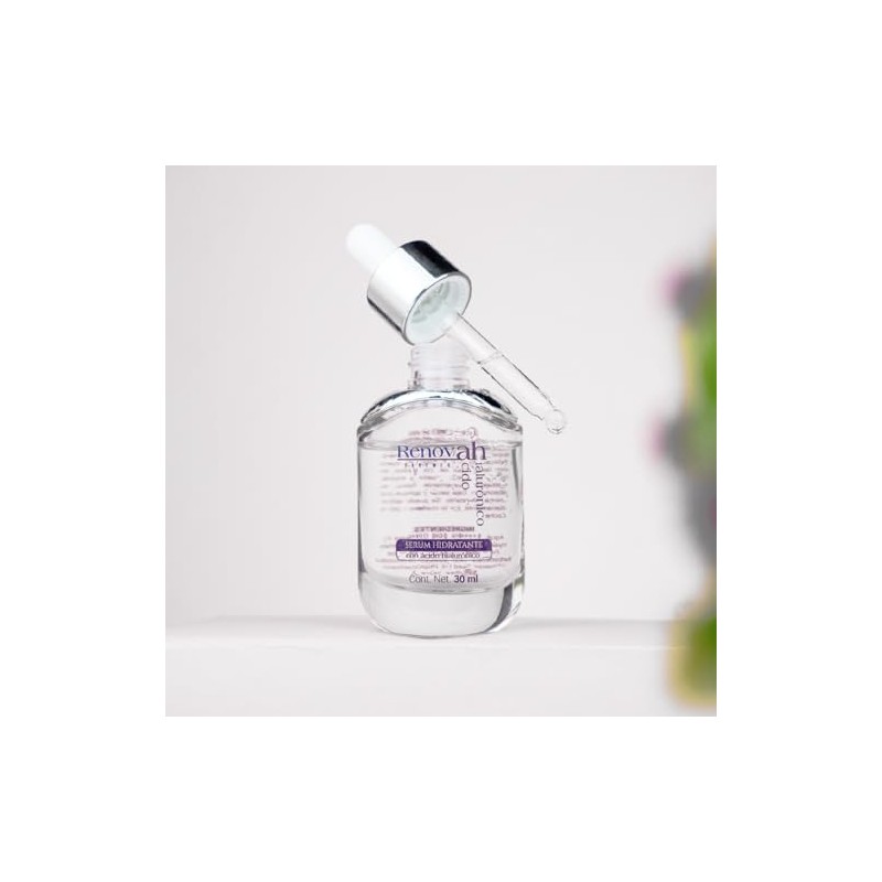 Sérum Hidratante con Hialurónico, Niacinamida, Vit-C, Vit-E