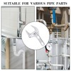 Vierone 1 PCS Adjustable Spanner Wrench 6-68 mm Opening Wide