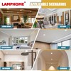 LAMPHOME 12-Pack of 8-Inch Slim LED Recessed Lights with Junction