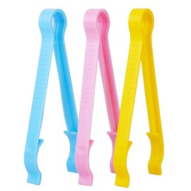 TRKETK 3 Pcs Baby Bottle Tongs, Multifunction Skid Bottle Clips Non-Slip Feeding Bottle Clamp Sterilized Forceps Hot Bottle Holder Anti-Scalding Bottle Clips for Infants Newborns Toddler