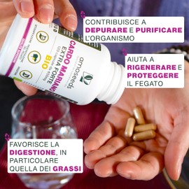 Cardo Mariano BIO | Extra Forte 1350mg / giorno, integratore con Silimarina | 120 capsule da 450mg | Disintossicazione del fegato, Depurazione, Digestione | Qualità Superiore