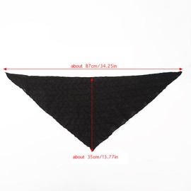 Bandana Headband White for women Simplicity Head Scarf for Cute Adjustable Bandanas for Women (White, One size)